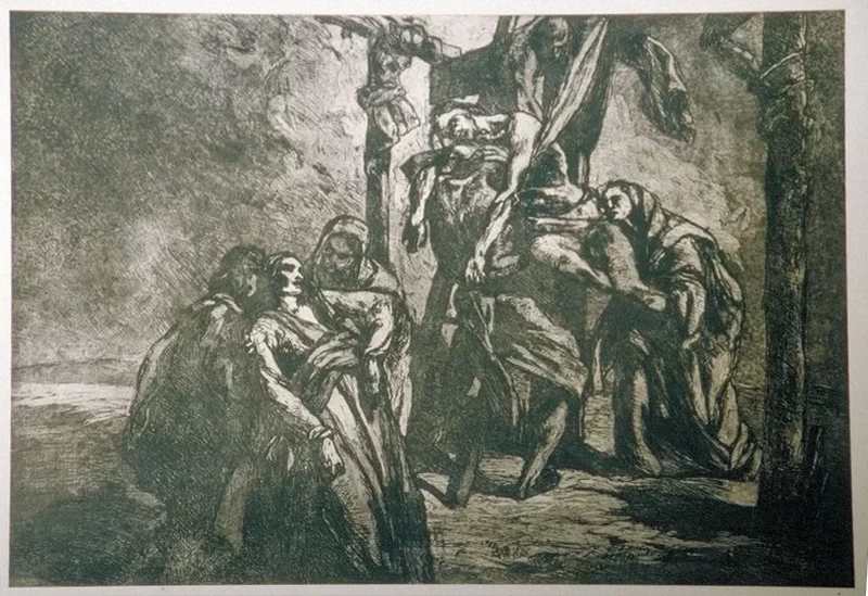 Via Crucis, Gesù Cristo deposto dalla croce